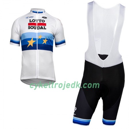 Cykeltøj + Cykelshorts 2018 Lotto Soudal Europæisk Mesterskaber Cykeltøj + Cykelshorts 2018 Lotto Soudal Europæisk Mesterskaber